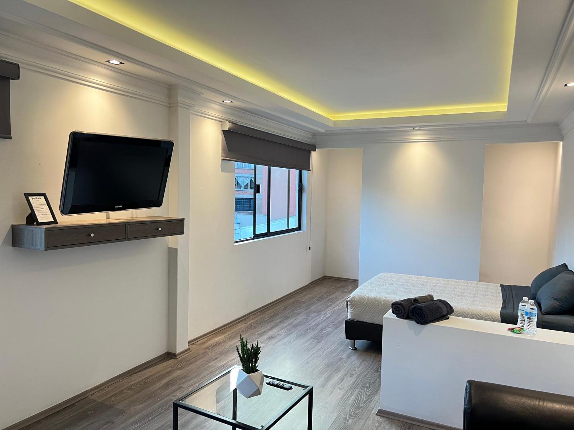 Sanrafa Home Office Suites Mexico City Exterior photo